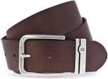 Mustang Pelle Cintura Fashion Leather Belt W80 Baileys Marrone