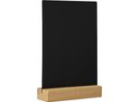 Europel 356280 Europel Supporto Da Tavolo Per Lavagna, Din A5 Verticale, Rovere
