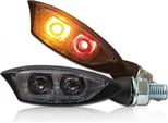 Indicatore Di Direzione Universale A Led Shadow Con Combinazione Di Luci Posteriori Colorate M8 Omologato E