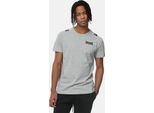 T-Shirt Uomo Regular Fit Culrain Marl Grigio/Nero Xl Lonsdale