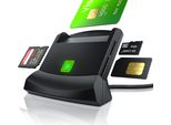 Lettore Di Smart Card Usb Csl - Lettore Di Smart Card - Lettore Di Smart Card - Supporta Smart Card E Sim Card, Sdcard, Micro Sd