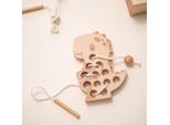 Gioco Da Infilare In Legno Dino Come Giocattolo Da Infilare Per Bambini A Partire Dai 2 Anni Giocattolo In Legno Gioco Di Apprendimento Delle Abilità Motorie Gioco Da Infilare