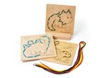 Bigjigs Toys Vestire I Dinosauri Con I Numeri
