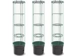 3X Coperchio E Film Per Piante Di Pomodoro Ldpe 12 L, Coltivatore Di Pomodori, Vaso Di Pomodori, Fioriera, Verdure, Pianta Di Pomodoro Film Per Serre Film Per Serre Traspirante Protezione Per Piante Protezione Dal Gelo