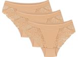Wol-Bar Eco-Zo Confezione Da 3 Pezzi Beige L Kalhotky