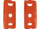Caseroxx Custodia Protettiva In Tpu Compatibile Con Crosscall Core-Z5, Custodia In Gomma Per Cellulare Rosso