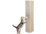 2.02 Tiragraffi Per Gatti Con 2 Lati - Circa 80 X 27,5 Cm - Sisal Naturale Con Peluche