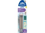 Pelikan 817028 Pelikan Griffix® Bleistifte B, Hb Silber, 2 St.