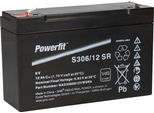 Exide Powerfit Bleiakku Agm 6V 12Ah S306/12 Sr