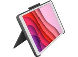 Logitech Combo Touch - Tastiera E Custodia Folio - Con Trackpad - Retroilluminata - Connettore Apple Smart - Qwerty - Gb - Grigio Oxford (920-011441)