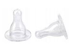 Canpol Babies Tettarella In Silicone Rotonda, Stretta - 2 Pezzi In Confezione, 3M+