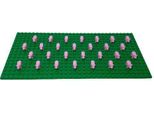 Minifigure Lego® Pig Rosa - 87621 Nuovo! Quantità 10X