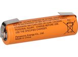 Batteria Ricaricabile Panasonic Aa 1,2V 2080Mah HHR210AA Etichetta A Saldare Mignon U