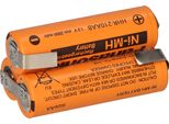 Batteria Ricaricabile Aa Ni-Mh HHR210AA Da 3,6 V E 2080 Mah, Etichetta A Saldare