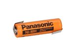 Batteria Ricaricabile Panasonic Aa 1,2V 2080Mah HHR210AA Etichetta A Saldare Mignon Z