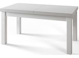 Tavolo Da Pranzo 160 Cm / 210 Cm, Tavolo Allungabile, Tavolo Da Cucina, Tavolo Da Pranzo, Tavolo Da Soggiorno, Tavolo Da Camera, Tavolo Moderno, Tavolo Da Soppalco, Gambe Bianche, Classico, 160X90, Bianco