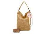 Fritzi Aus PreußEn Borsa A Tracolla Fritzi51N Olga Vintage Hobo Bag Cracker Marrone Chiaro