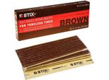 Stix 50X Strisce Di Vulcanizzazione In Butile, 200 X 4 Mm, Marrone, Set Per Riparazione Pneumatici