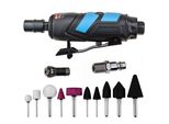 Levigatrice Pneumatica Diritta Stix STT-R1, 25.000 Giri/Min, 86 L/Min, Set Di Accessori