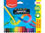 Maped 861603 Matita Colorata Triangolare Maped Color'peps Infinity, Confezione Da 18 Pz