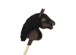 Hobby Horse Premium Piccolo Cavallo Da Tiro - Baio Scuro A4