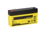 Batteria Sun SB6-1.2V0 Agm Akku 6V 1,2Ah Blei-Vlies-Akku