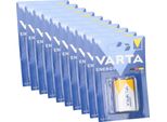 10X Varta Energy 9V Blocco Batteria 1 Blister Almn 565Mah