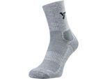 Calzini Silvini Merino Lattari UA1746 Grigio-Nero Taglia 39-41 3221-UA1746-11083
