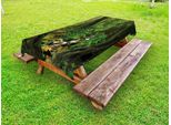 Abakuhaus Tovaglia Naturale Per Esterni, Wonderland Forest Nepal Giungla Asiatica Foresta Pluviale Habitat Selvaggio Immagine Primitiva Stampata, Verde, 145X265 Cm