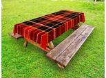 Abakuhaus Plaid Tovaglia Da Esterno, Linee Verticali E Orizzontali Sfondo Tartan Ispirata Alla Moda E Alla Cultura Scozzese, Multicolore, 145X210 Cm