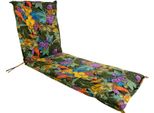 Cuscino Per Sdraio "Amazonas"" - 190 X 60 Cm - Cuscino Universale Per Sdraio Da Giardino"