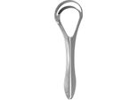 Inf Raschietto Per Lingua In Acciaio Inox Argento