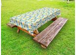 Abakuhaus Tovaglia Da Tavolo Per Carnevale Outdoor, Motivo Con Bellissime Ballerine In Diversi Colori Dal Tema Brasiliano Joyous, Multicolore, 145X305 Cm