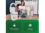 Contenitore Per Detersivi Novaliv Con Coperchio 7 Litri I Trasparente I 23,5 X 18 X 26,5 Cm I Scatola Contenitore Per Detersivi Con Maniglia Contenitore Per Detersivi Contenitore Per Detersivi