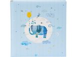 Album Per Bambini Goldbuch Elefante Blu 30X31 Cm 60 Pagine Bianche