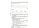 10X Rnk Verlag 526 Contratto Di Locazione Per Abitazione Versione Amburgo 6 Pagine Piegate In Din A4