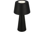 Lampada Da Tavolo A Led A Batteria Lampada Da Tavolo Per Interni Ed Esterni Giardino Usb IP44 Nera Dimmerabile