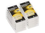 60X Batteria Duracell Per Apparecchi Acustici DA10 Zn 1.4V Apparecchi Acustici