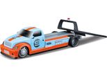 Maisto Flatbed - 2019 Ford Gt Heritage Edition, Blu Chiaro, 1:64