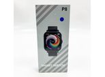 P8 Smart Watch 1,4 Pollici Pieno Touch Screen Fitness Tracker Cardiofrequenzimetro Con Design Blu