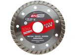 Disco Diamantato Turbo Ø 115 X 1,2 X 22,3 Mm, Enpro