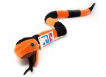 Cornelissen - Peluche - Serpente Di Corallo (Arancione Nero) - 47 Cm