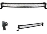 Striscia Luminosa A Led, Design Curvo, Illuminazione Per Veicoli Fuoristrada, 32 Pollici Senza Cavo