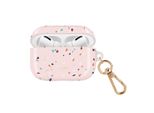 Uniq Etui Coehl Terrazzo Airpods ProróżOwy/Blush Pink