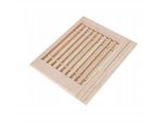 Tagliere Per Pane Con Vassoio Raccogli Briciole In Legno Di Faggio 35,5X29 Cm