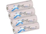 4X Xcell Mignon Aa Batteria Ricaricabile Lsd Basic Ni-Mh 1,2V 2100Mah