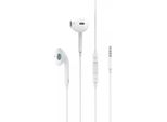 Usams Cuffie Stereo Ep-22 Bianco/Bianco Hsep2201 Jack 3,5Mm