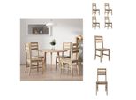 Vidaxl Sedie Da Pranzo 4 Pz. Legno Massiccio Di Acacia - Sedie Da Pranzo