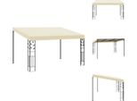 Vidaxl Padiglione A Muro 4X3X2,5 M Bianco Crema - Padiglioni E Tende Per Feste