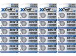 20X CR1216 Xcell A Bottone Al Litio 3V (4X Confezione Da 5)